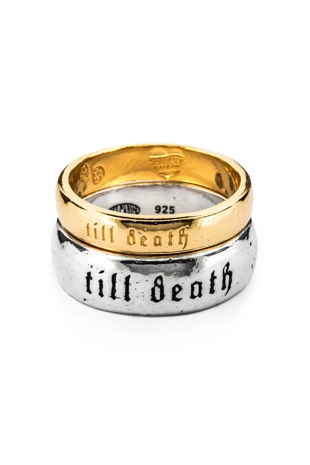 Till Death Ring - Twin Kit Standard + XL | Silver & Gold