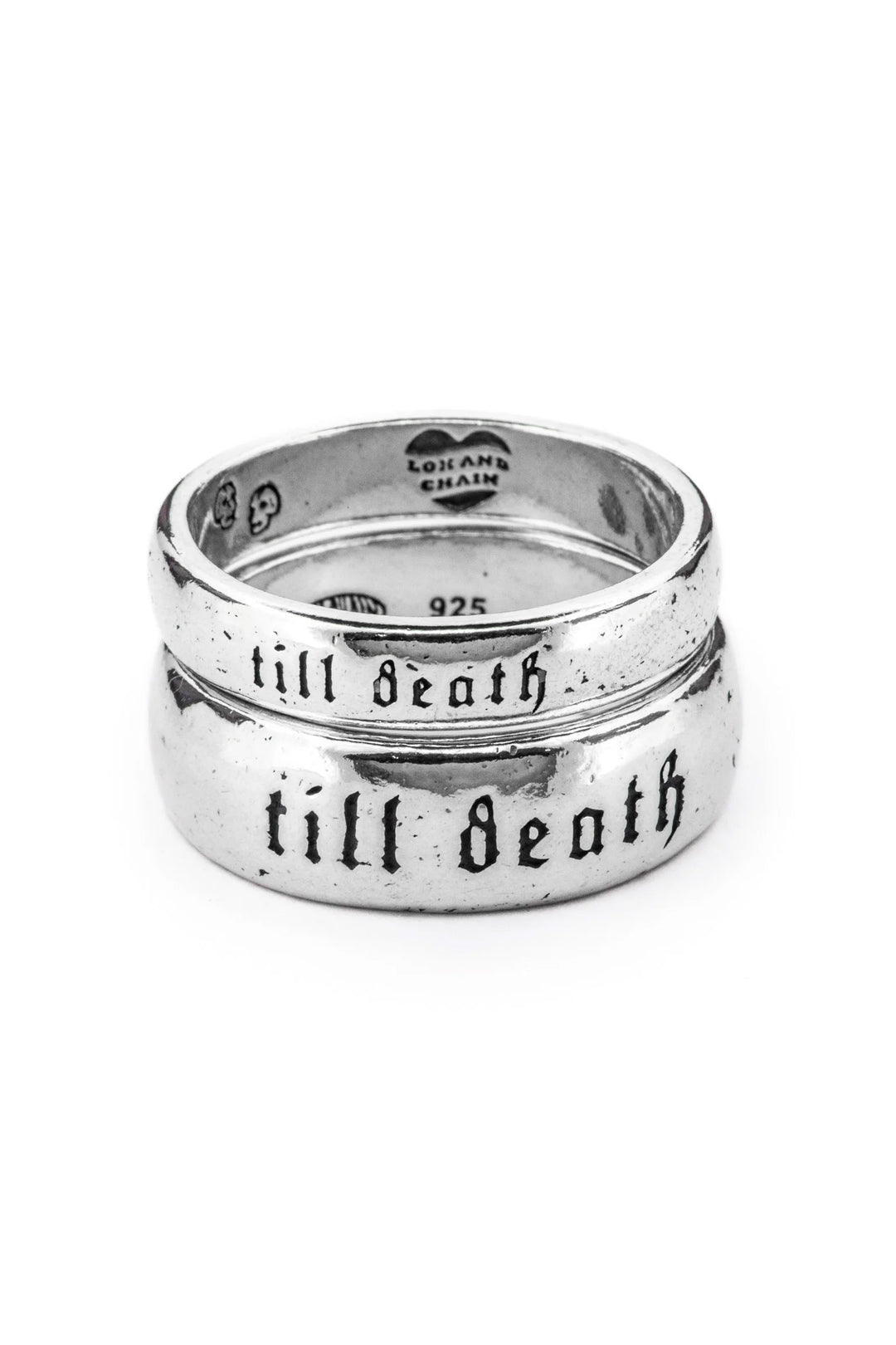 Till Death Ring - Twin Kit Standard + XL | Silver