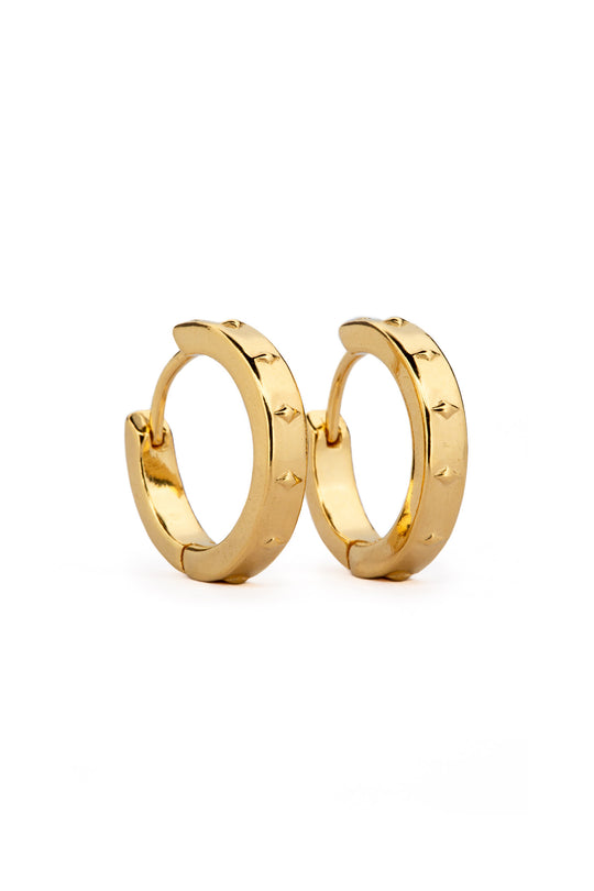 Midnight Earrings | Gold