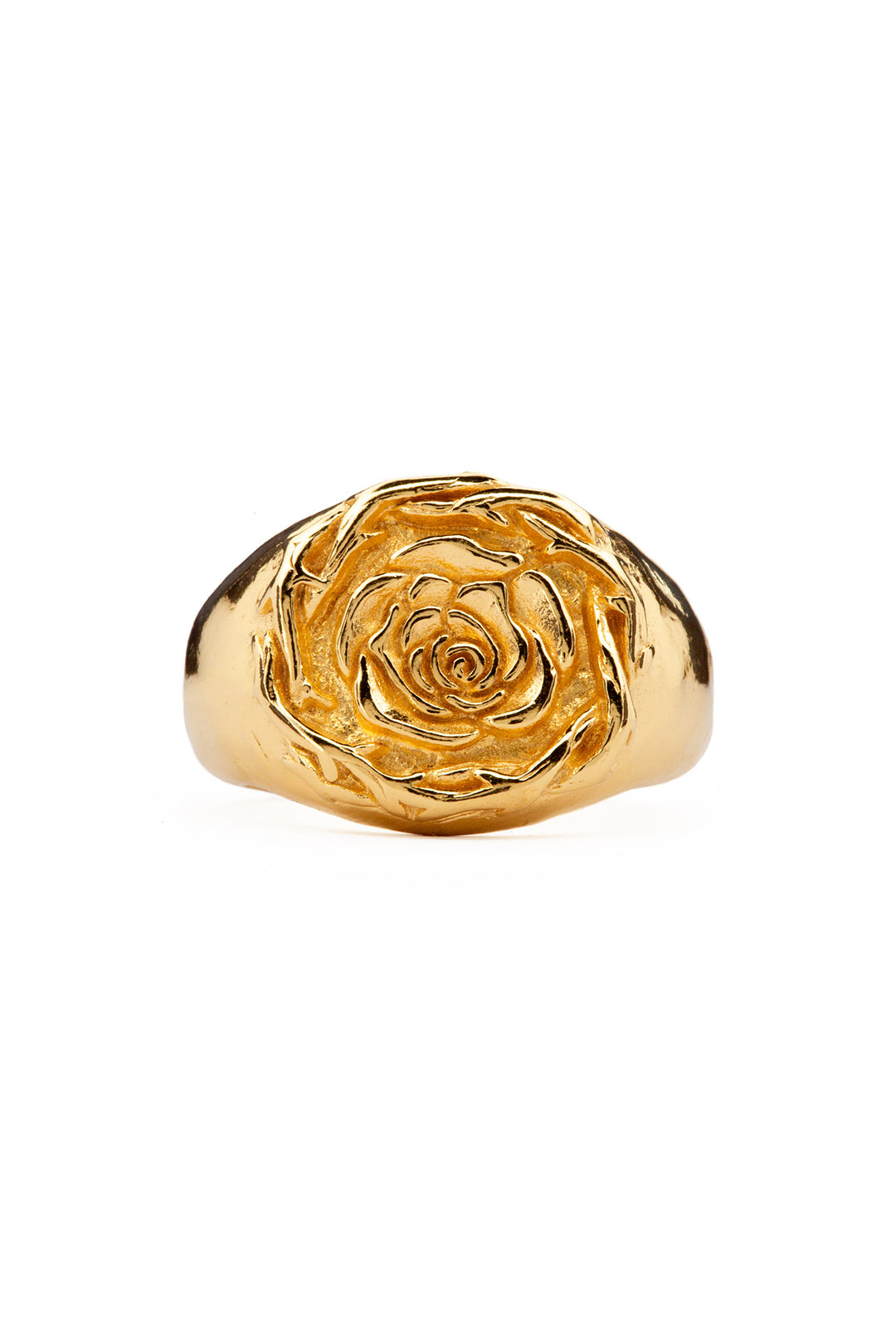 Deadly Rose Signet | Gold
