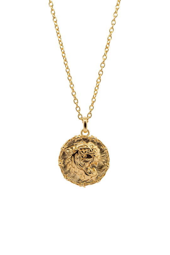 Tiger Necklace I Gold