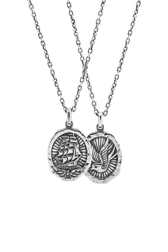 Homebound Necklace (Double Sided)