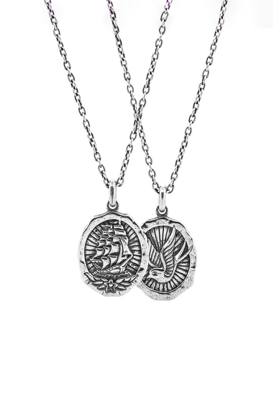 Homebound Necklace (Double Sided)
