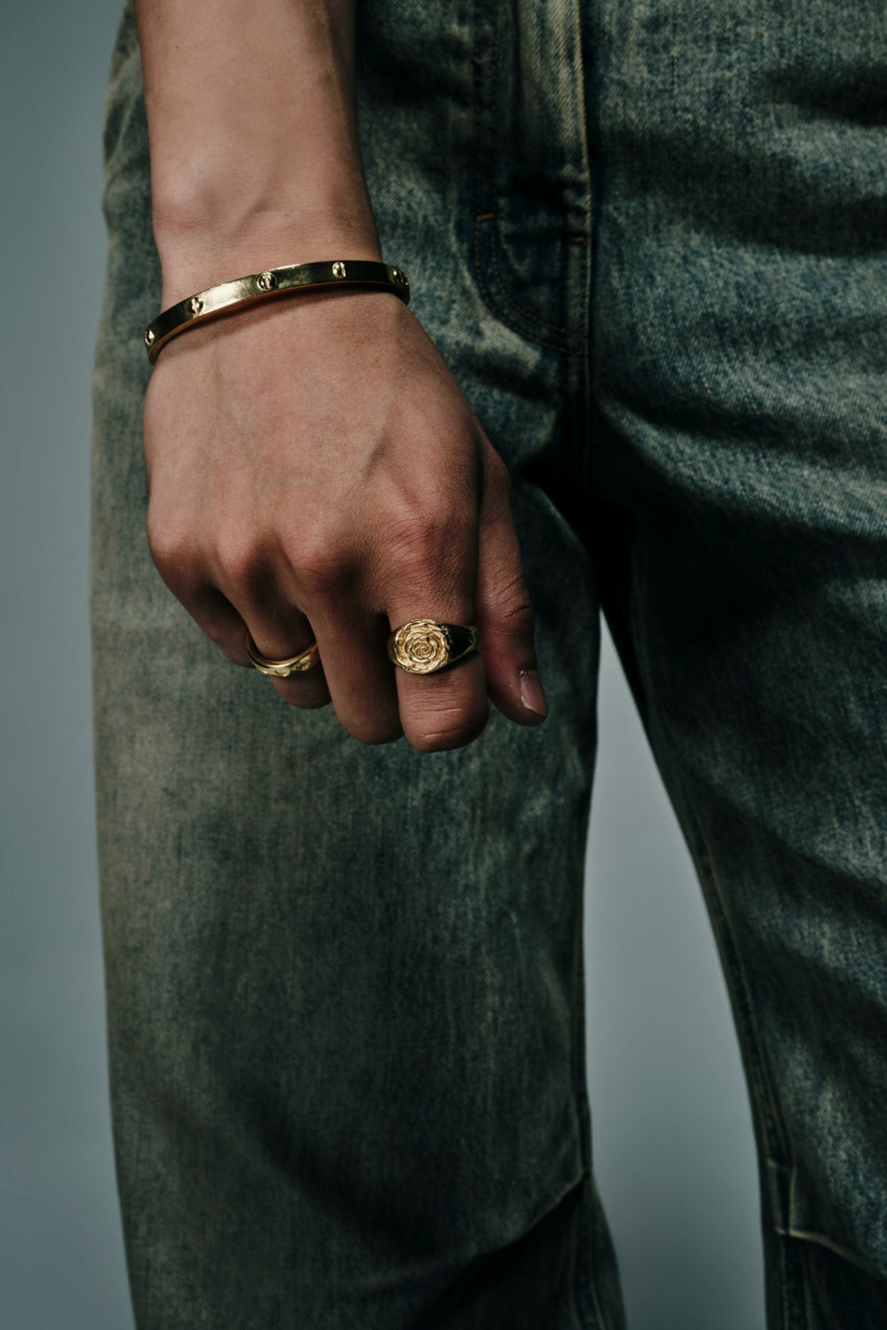 Deadly Rose Signet | Gold
