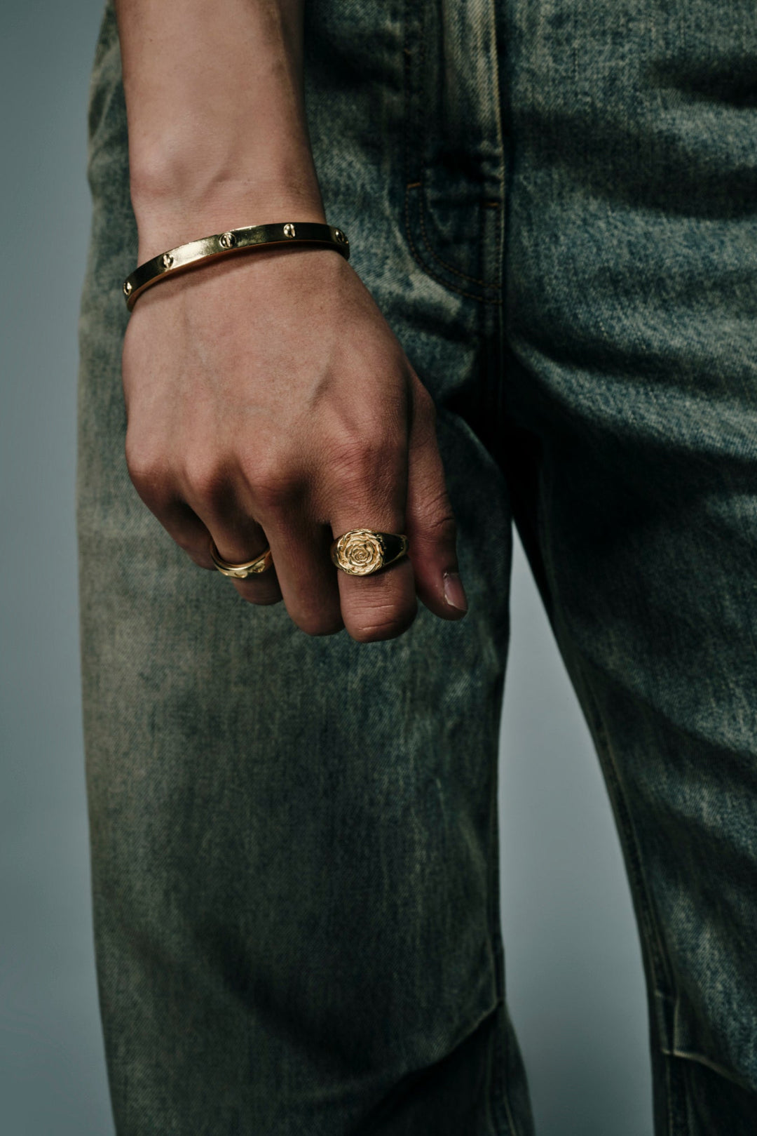 Deadly Rose Signet | Gold
