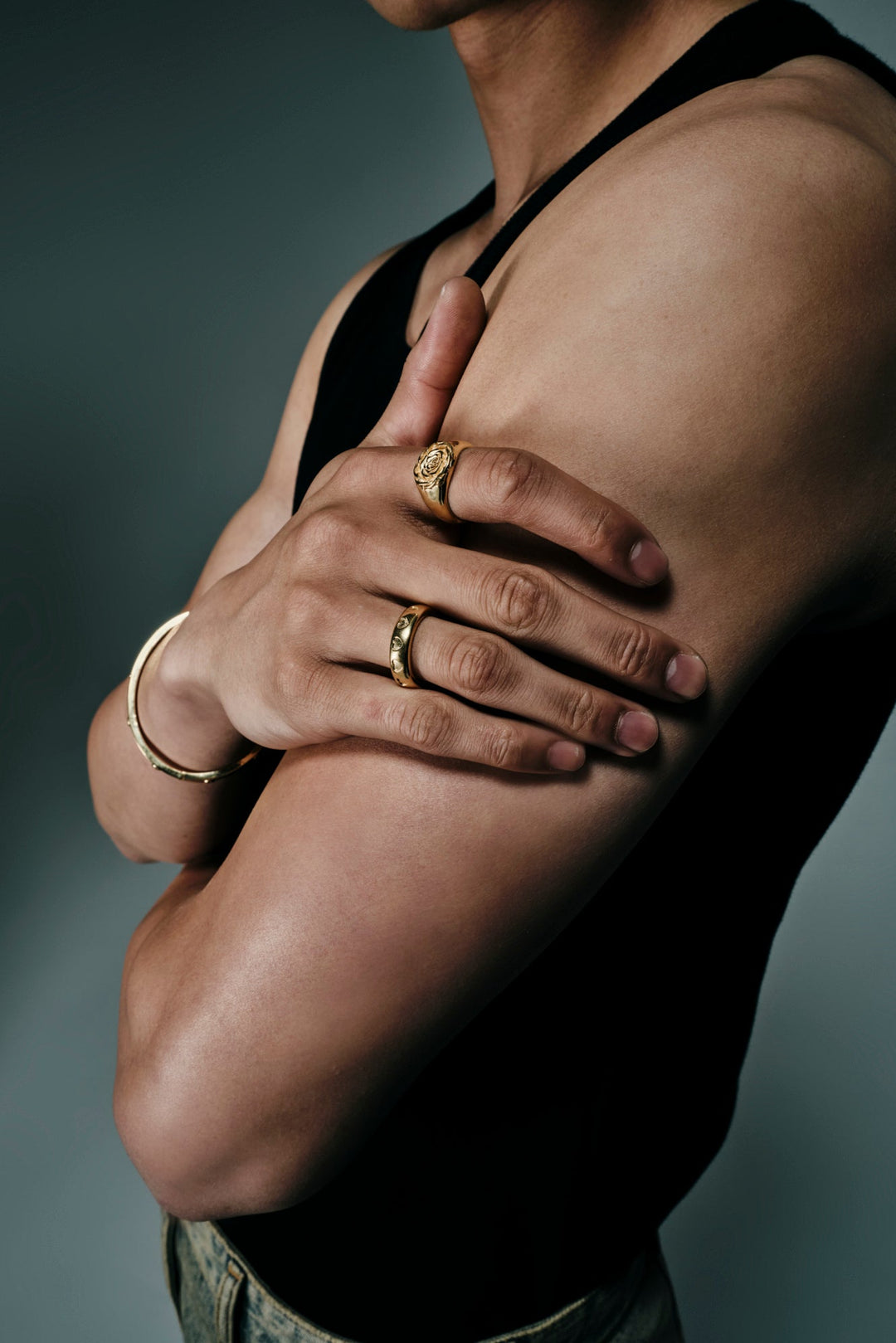 Deadly Rose Signet | Gold