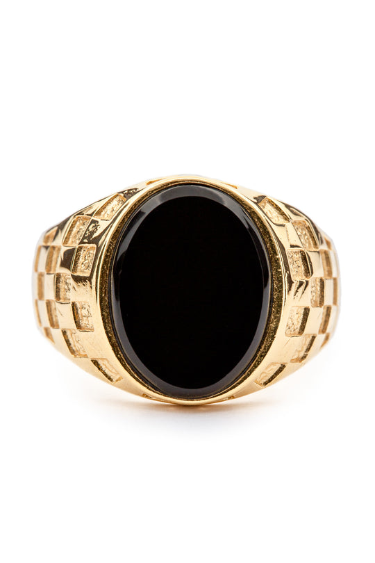 Checkered Onyx  - Gold