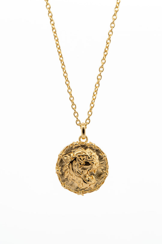 Tiger Necklace I Gold