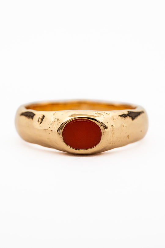 Pluto II | Gold - Carnelian