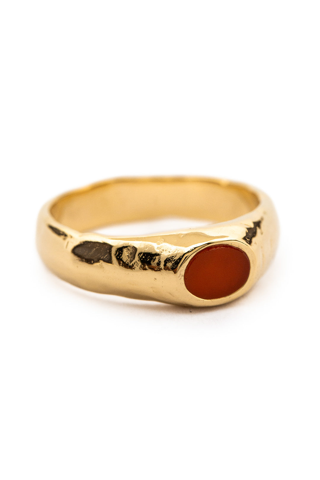 Pluto II | Gold - Carnelian