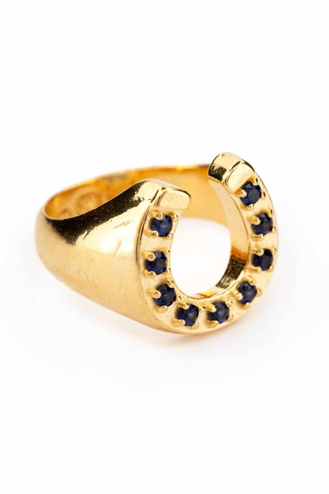 Good Luck Ring - Sapphire I Gold