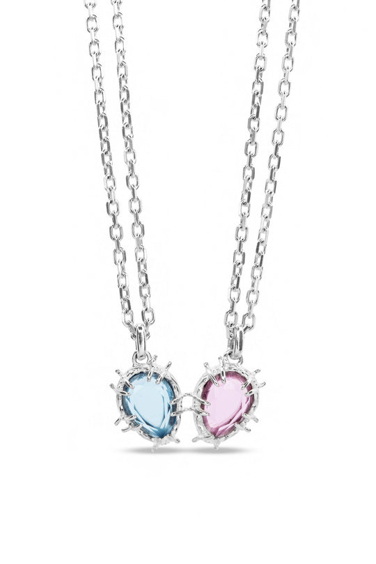 Breakable Heart Gem Necklace