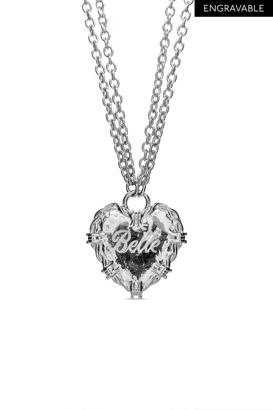 Barbwire Heart Necklace