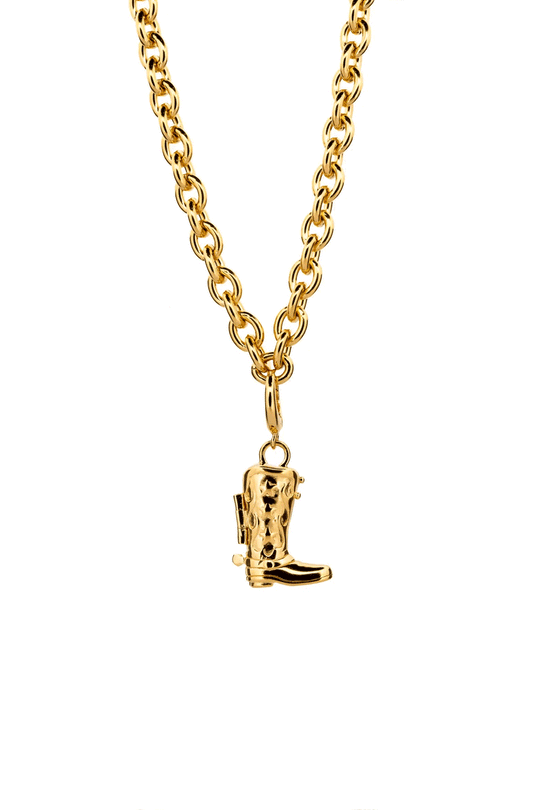 Boot Locket | Gold
