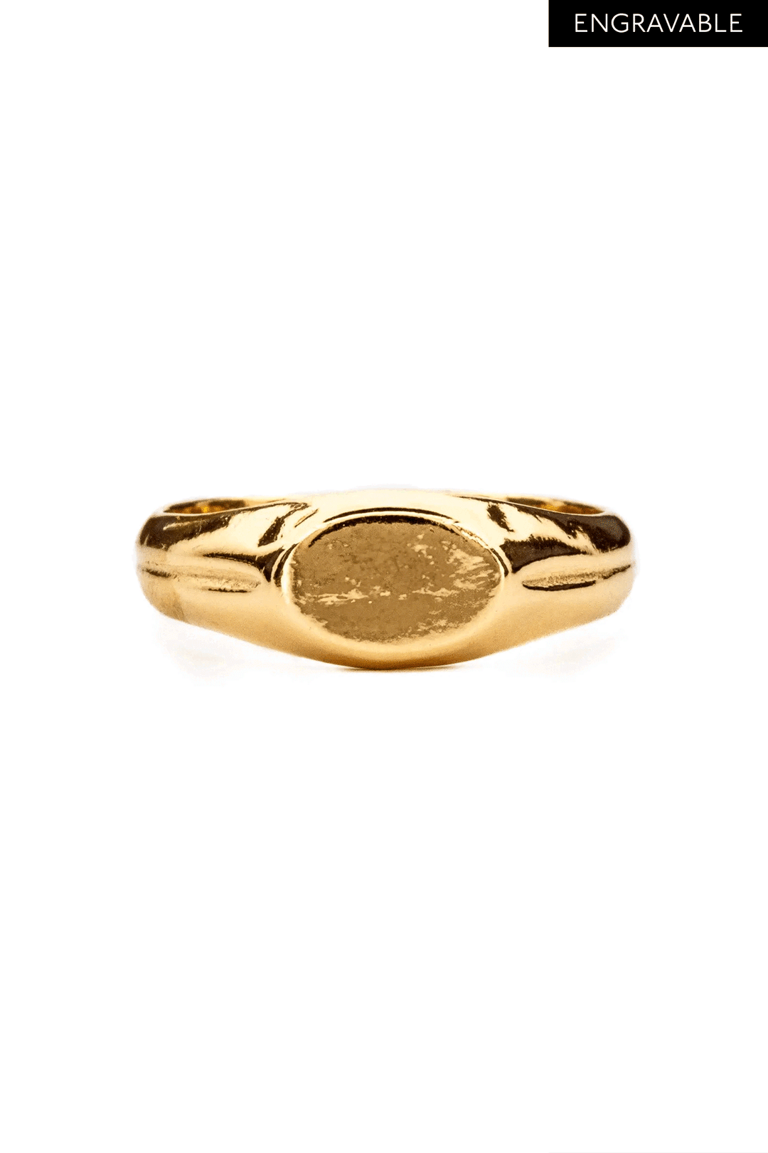 Initials Signet | Gold