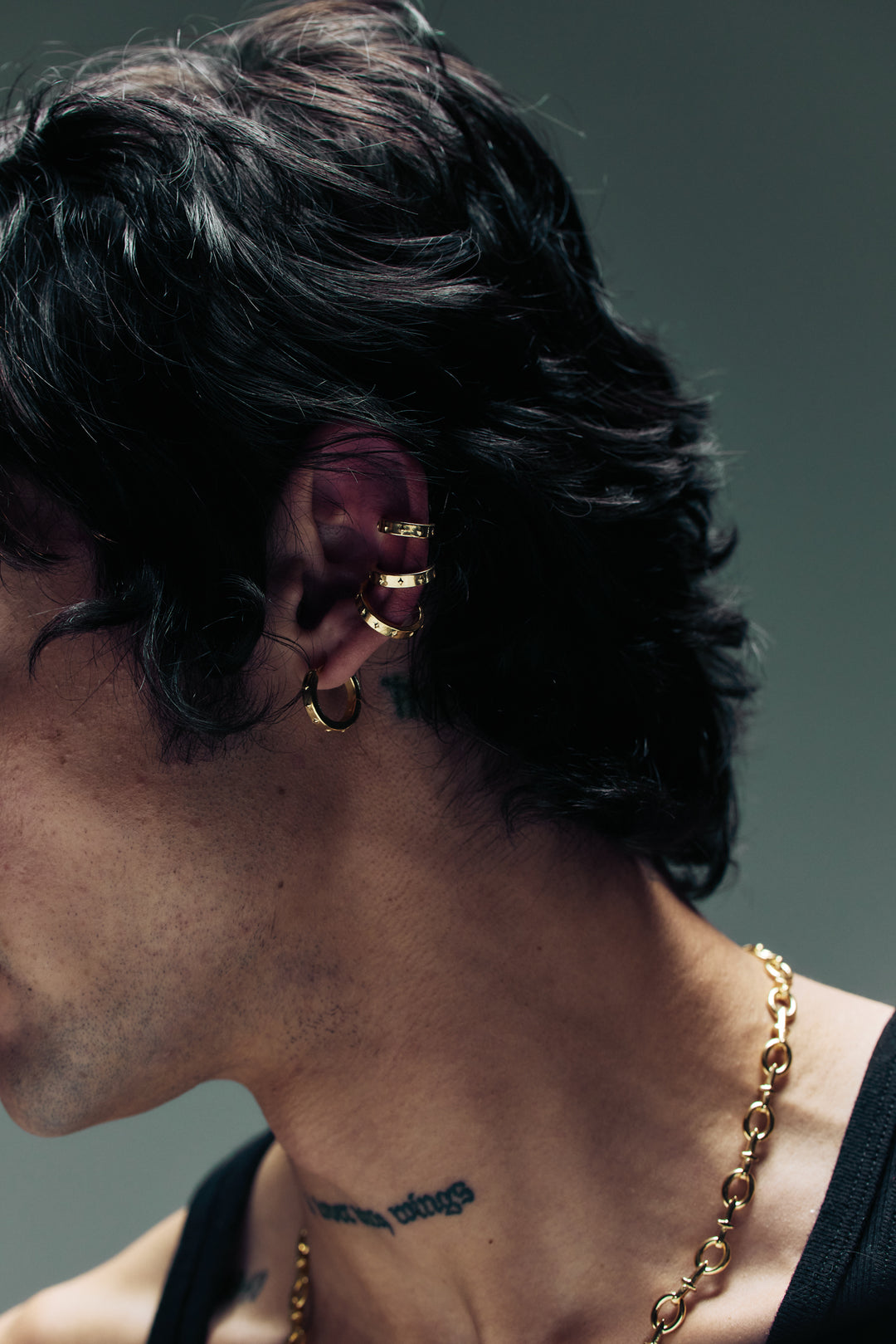 Midnight Ear Cuff | Gold