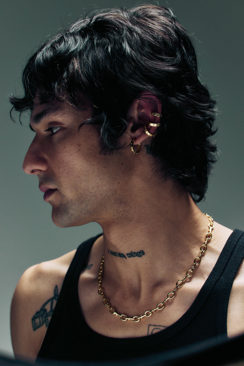 Midnight Ear Cuff | Gold