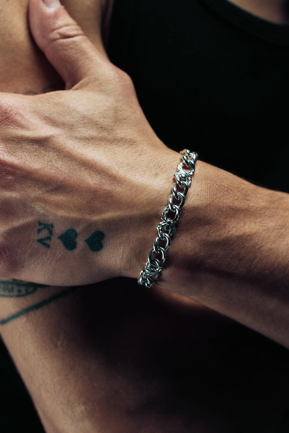 Spider Cuban Bracelet