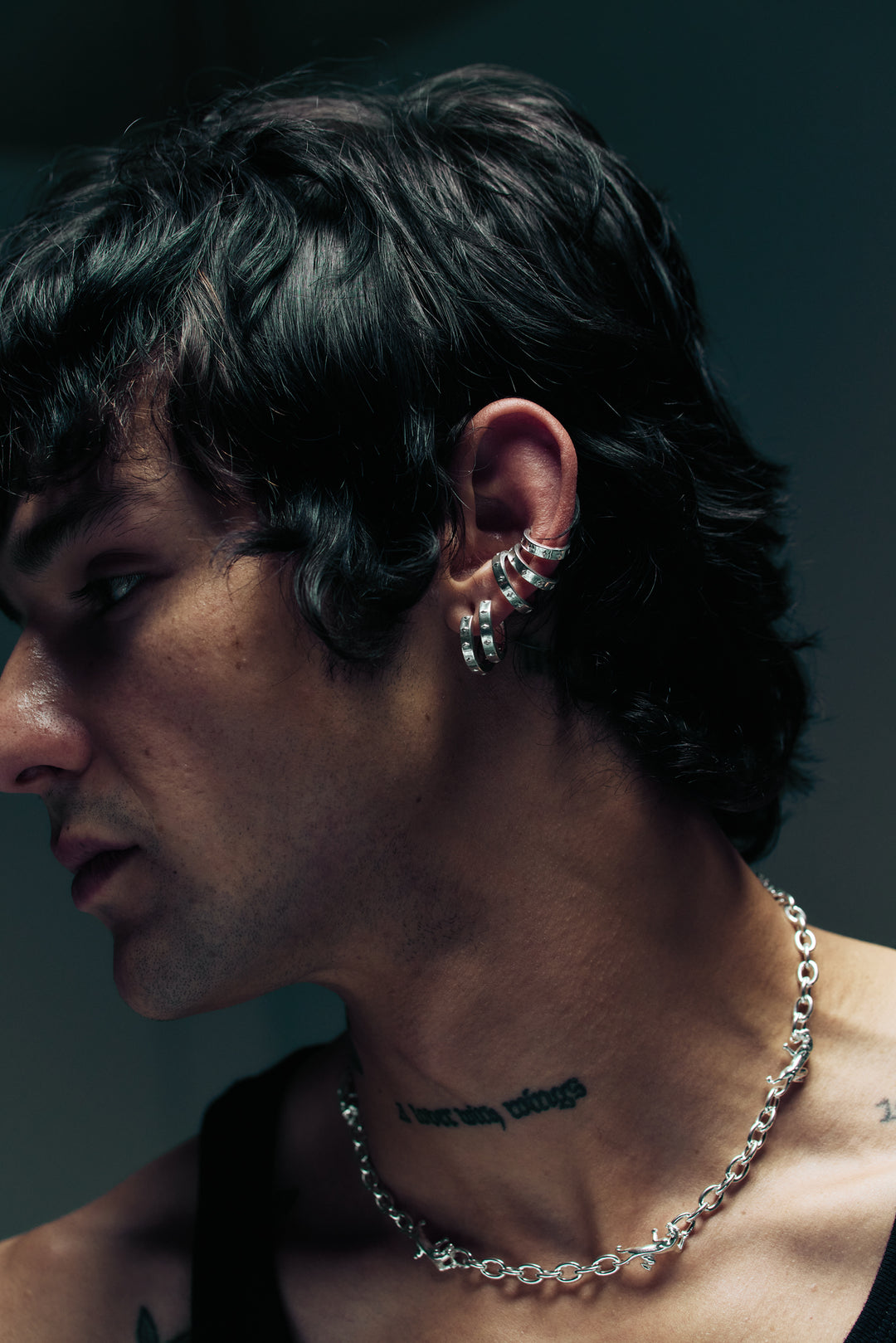 Midnight Ear Cuff