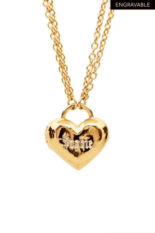 Memory Heart Locket | Gold