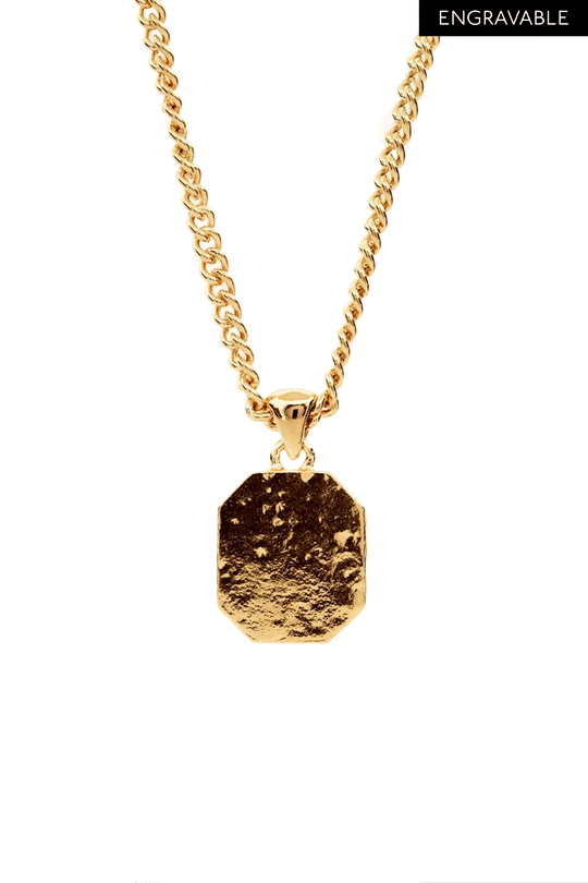 Monogram Necklace | Gold