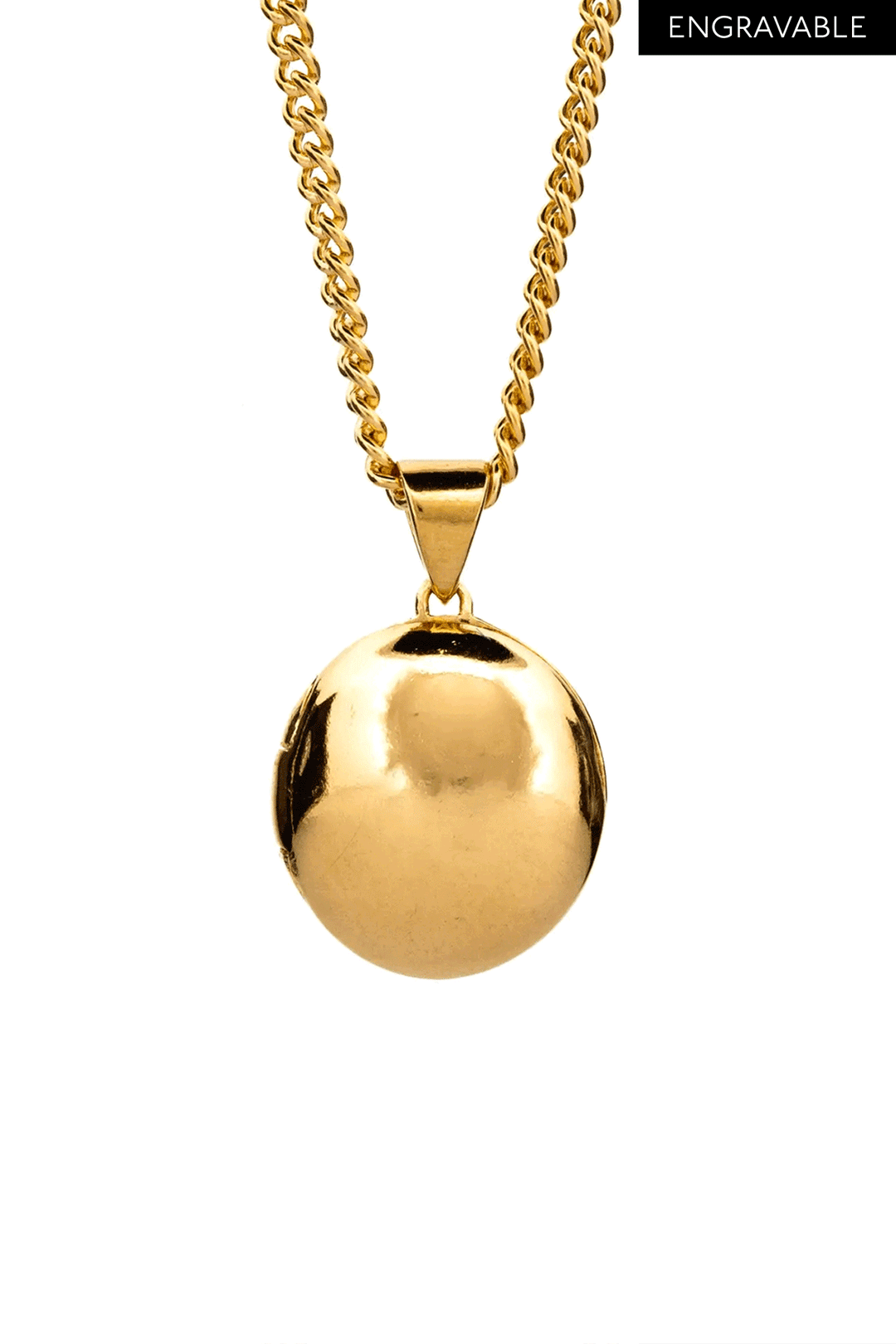 Portrait Locket | Gold
