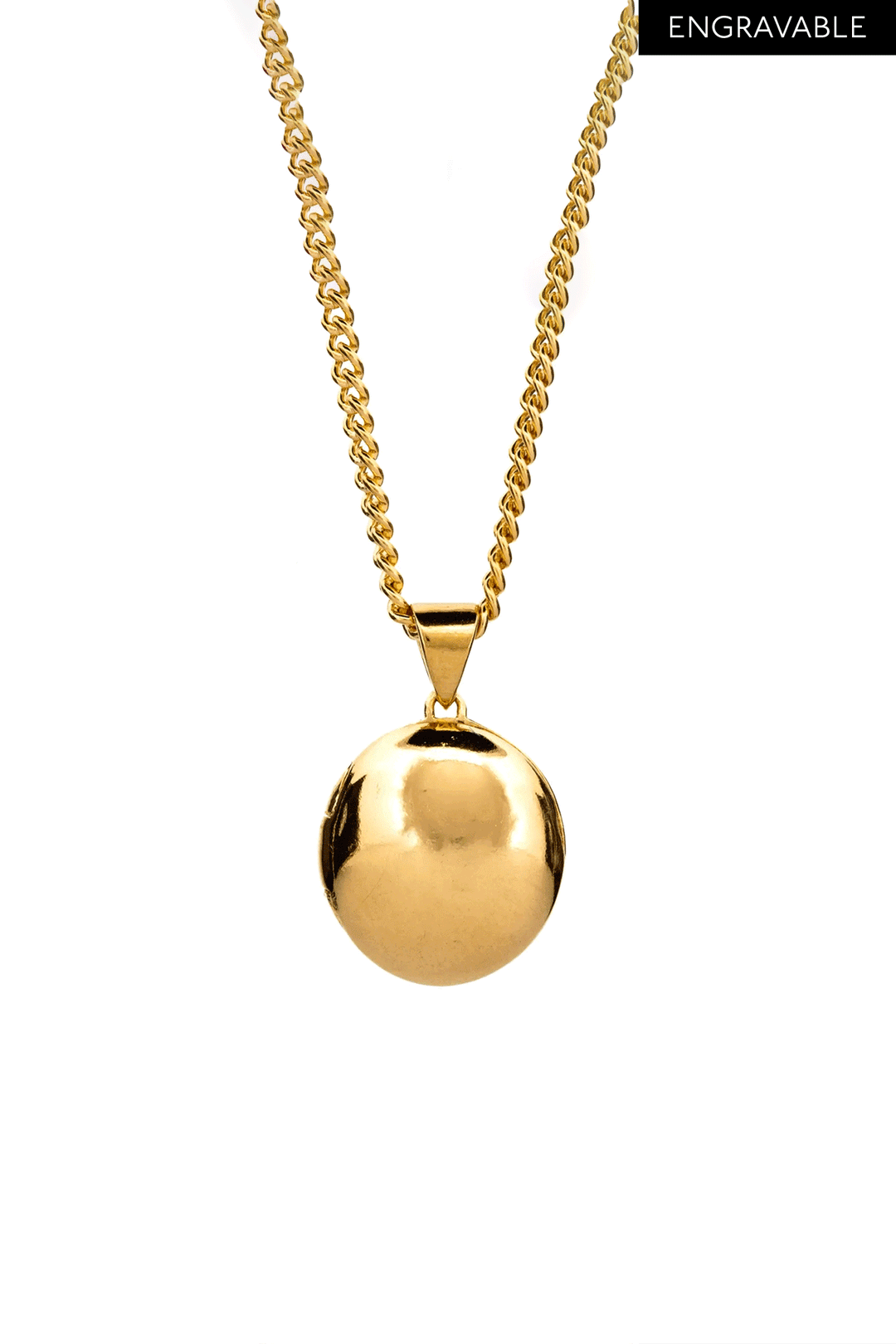 Portrait Locket | Gold