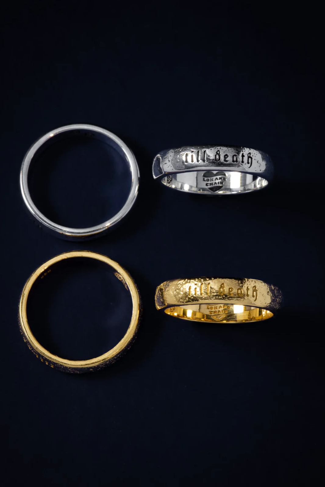 Till Death Ring - Twin Kit | Silver & Gold