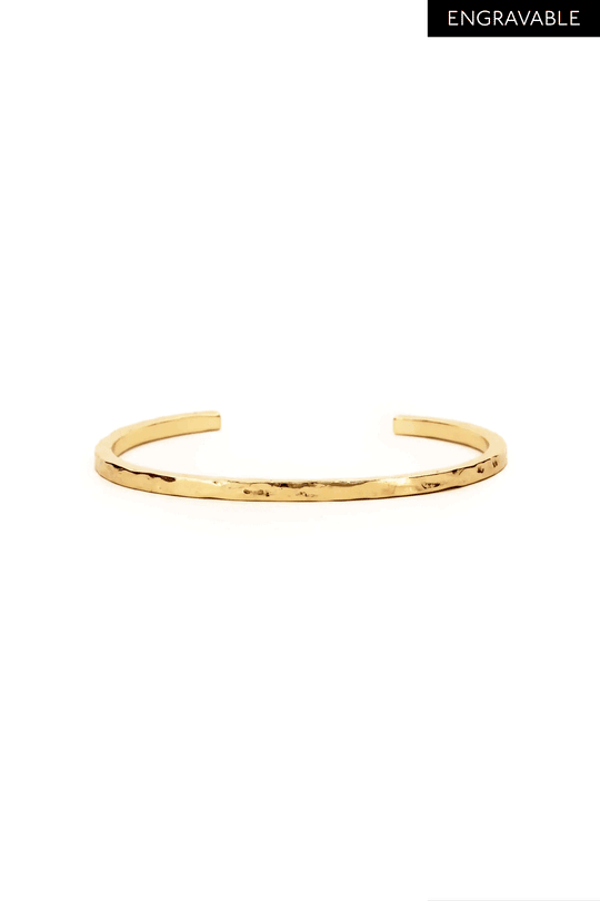 Slim Cuff Bracelet | Gold