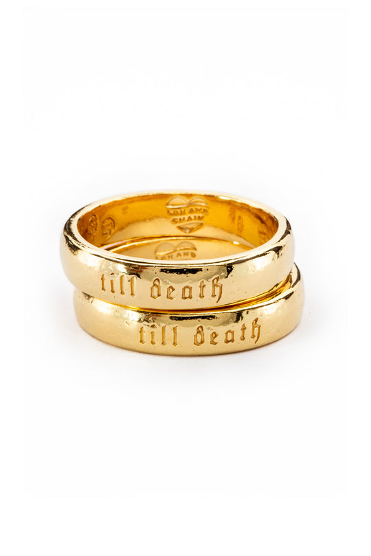 Till Death Ring - Twin Kit | Gold