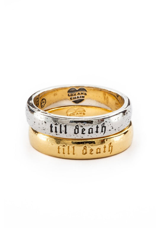 Till Death Ring - Twin Kit | Silver & Gold