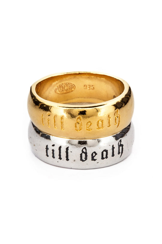 Till Death Ring - Twin Kit XL | Gold & Silver