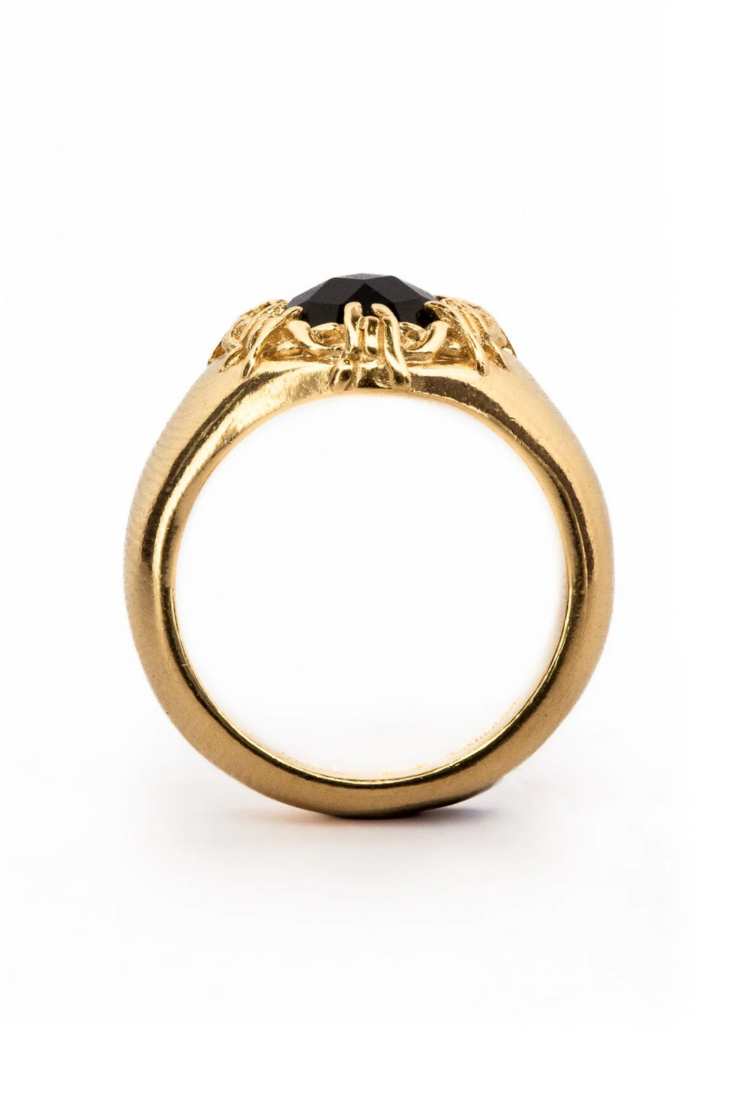 Barbed Heart Signet | Gold