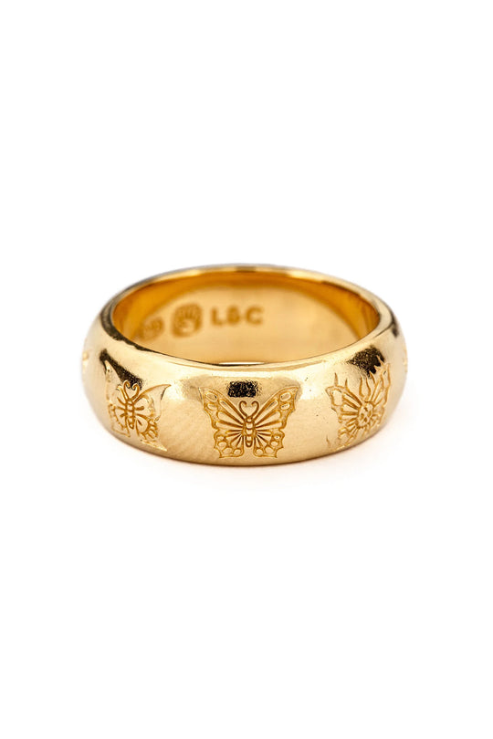 Metamorphosis Ring I Gold