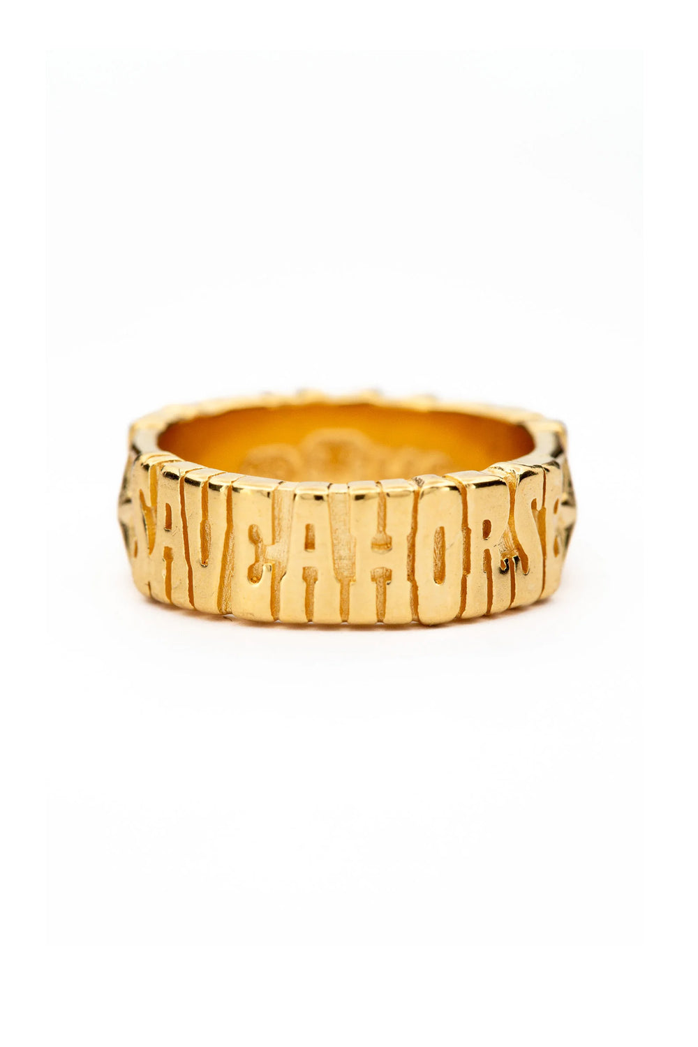 Save A Horse, Ride A Cowboy Ring | Gold