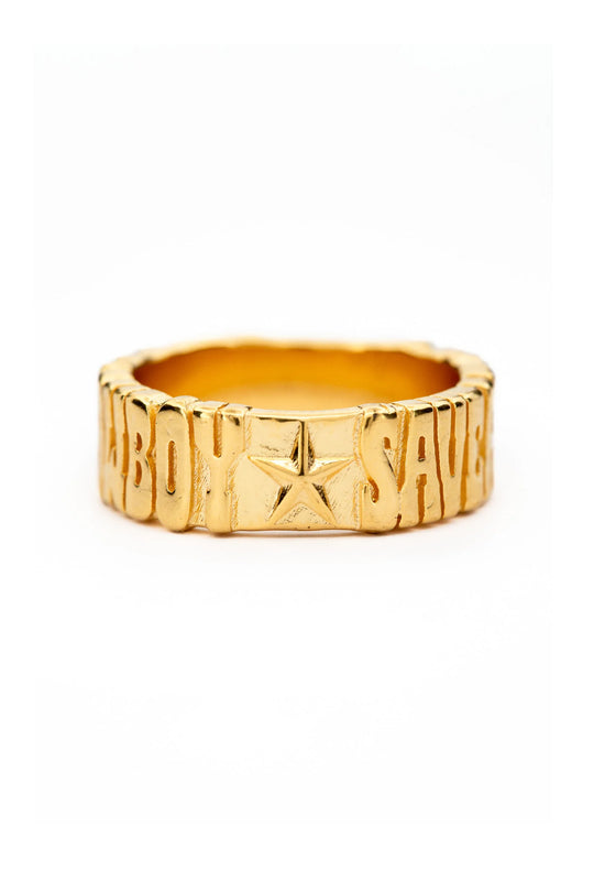 Save A Horse, Ride A Cowboy Ring | Gold