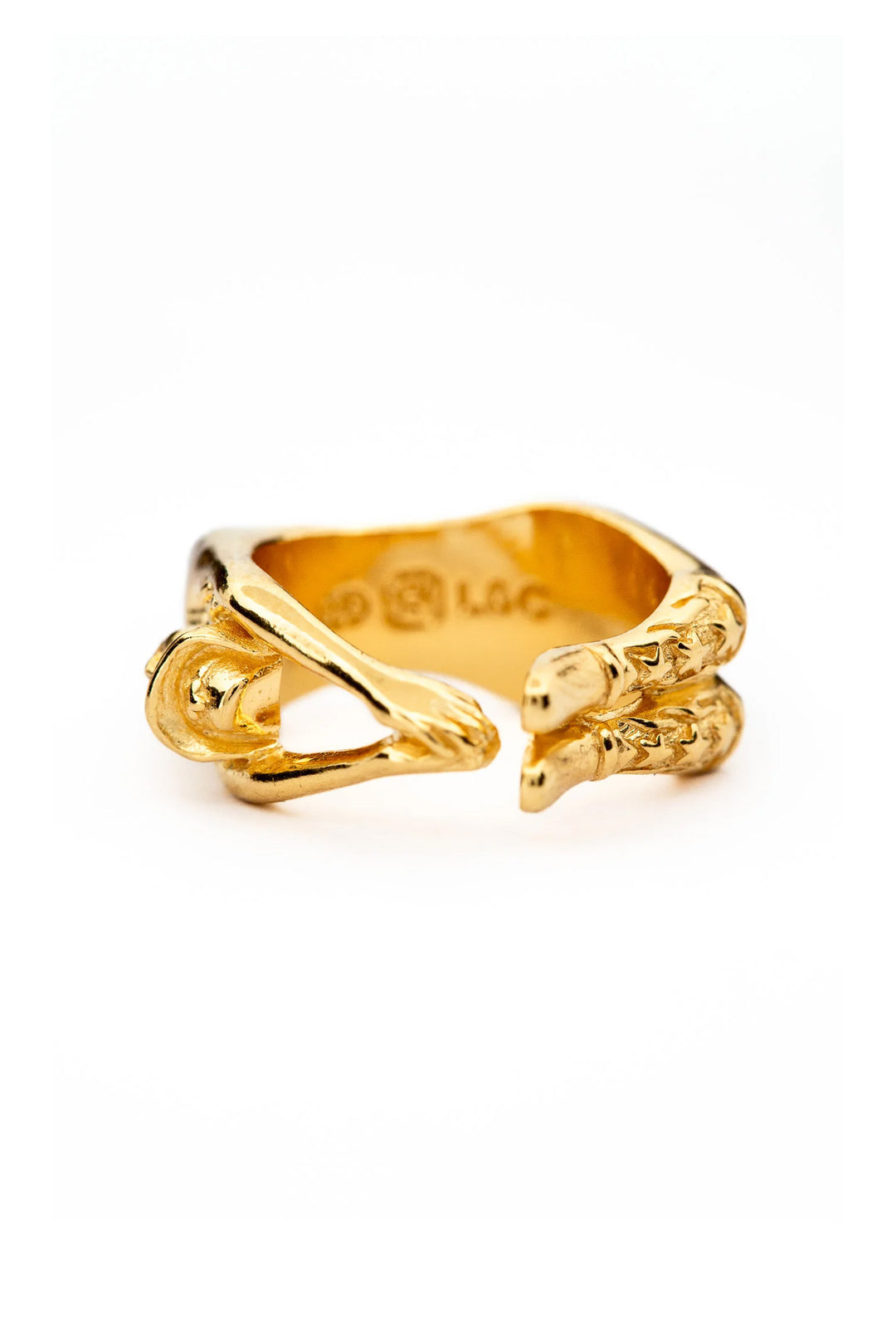 Arched Cowgirl Ring | Gold