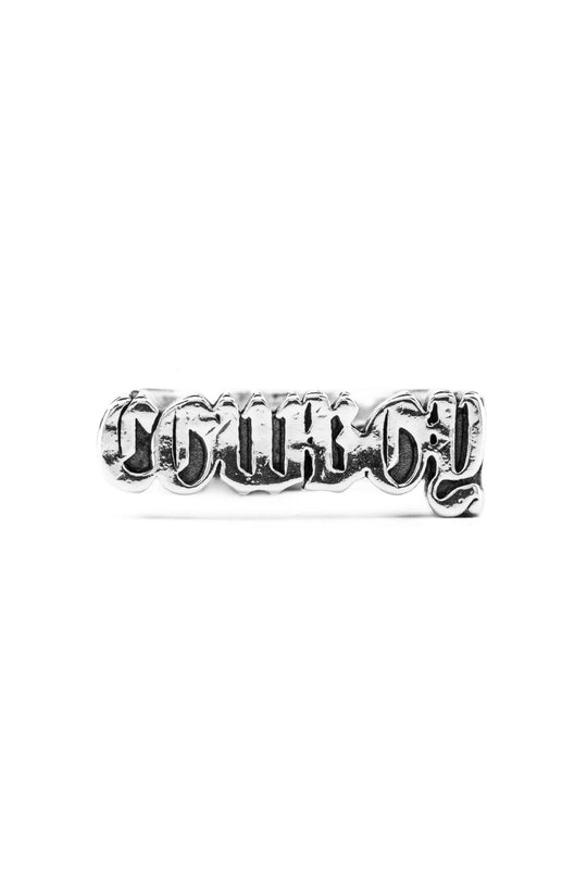 Cowboy Letter Ring