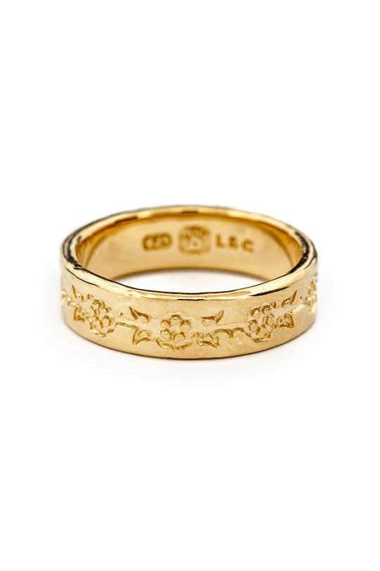 Floral Ring I Gold