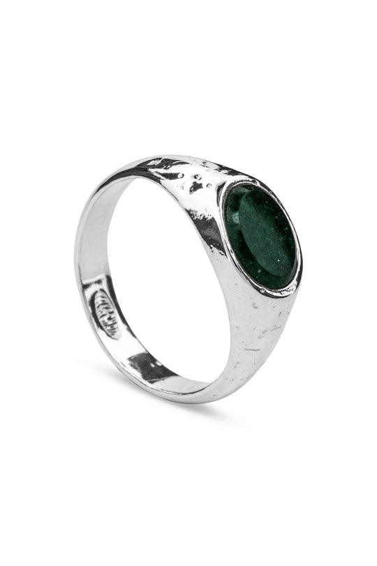 Jupiter Signet - Jade Stone