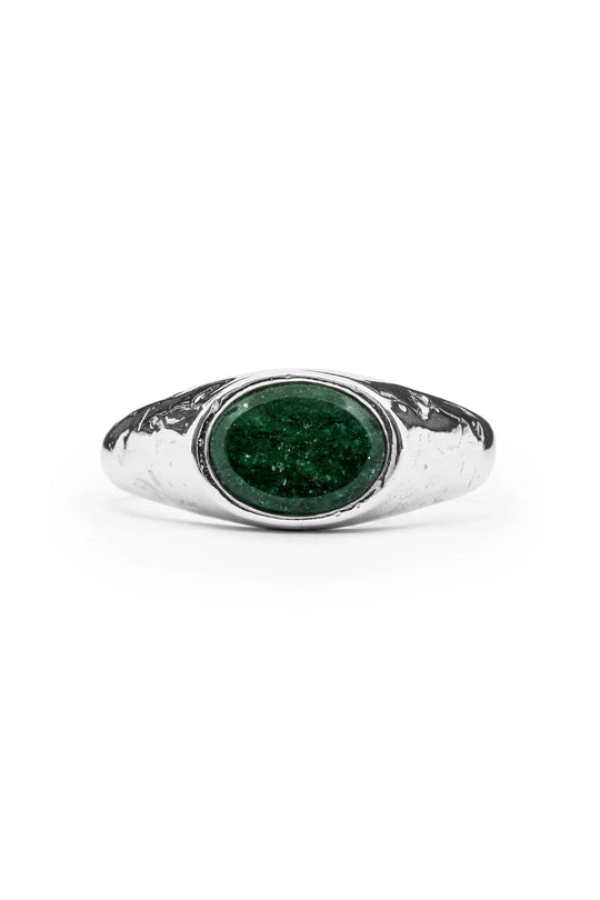 Jupiter Signet - Jade Stone