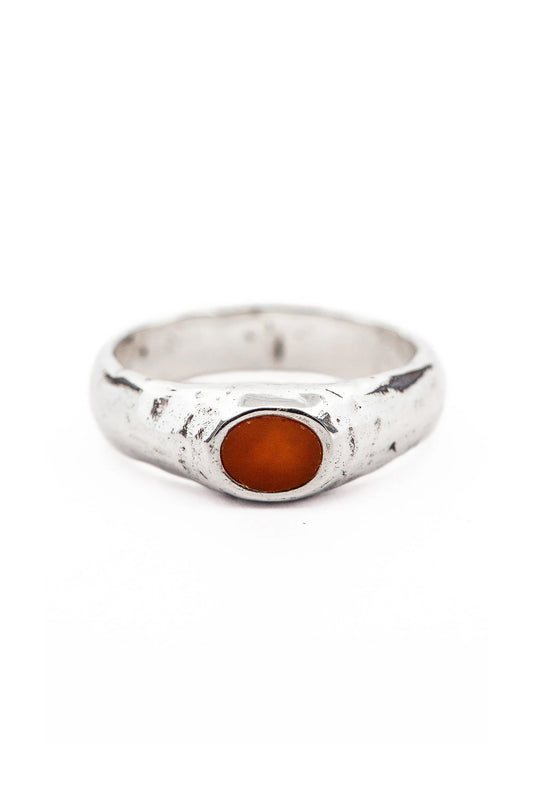 Pluto II Ring - Carnelian