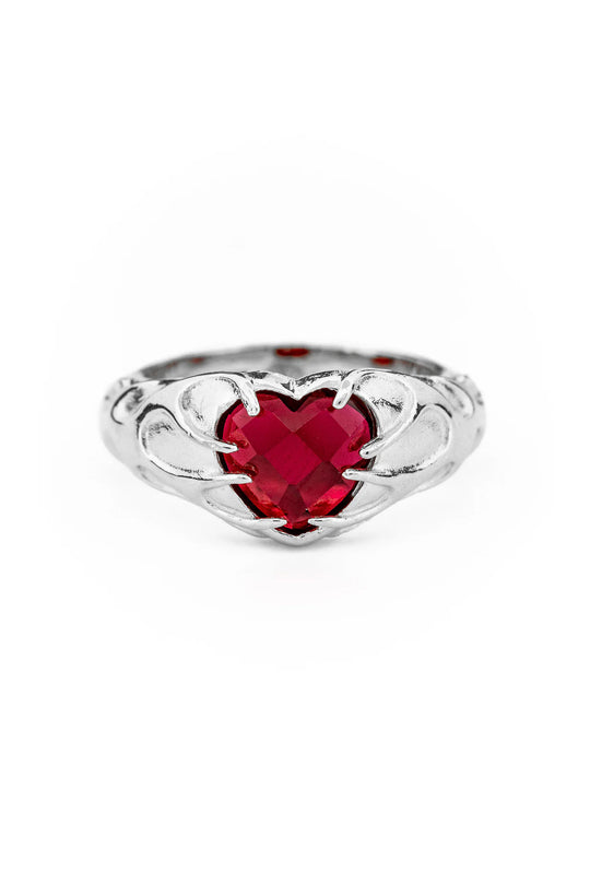 Flaming Heart Signet