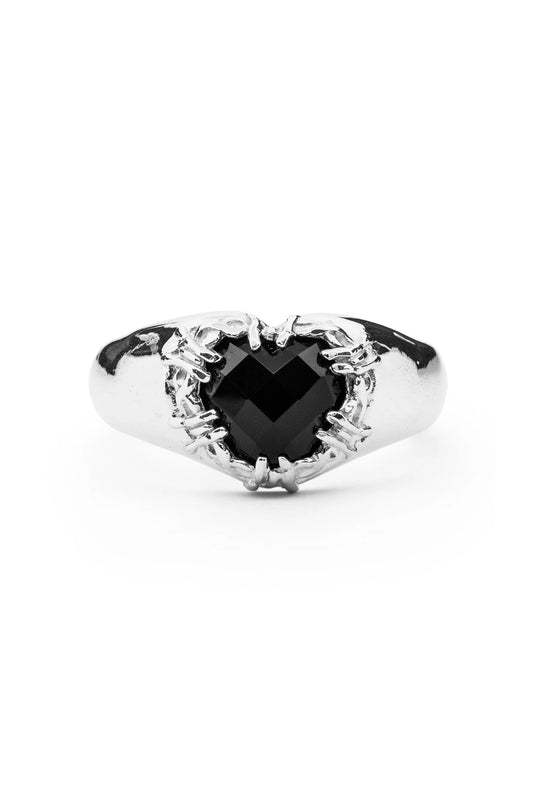 Barbed Heart Signet