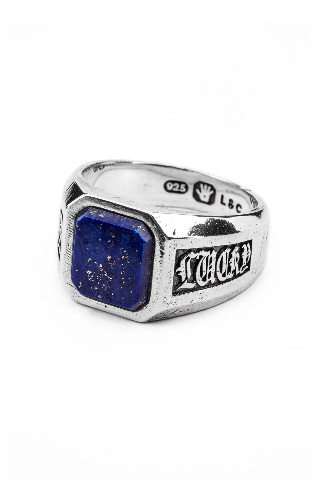 Stay Lucky Signet - Lapis Lazuli