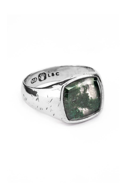 Creed Signet - Moss Agate